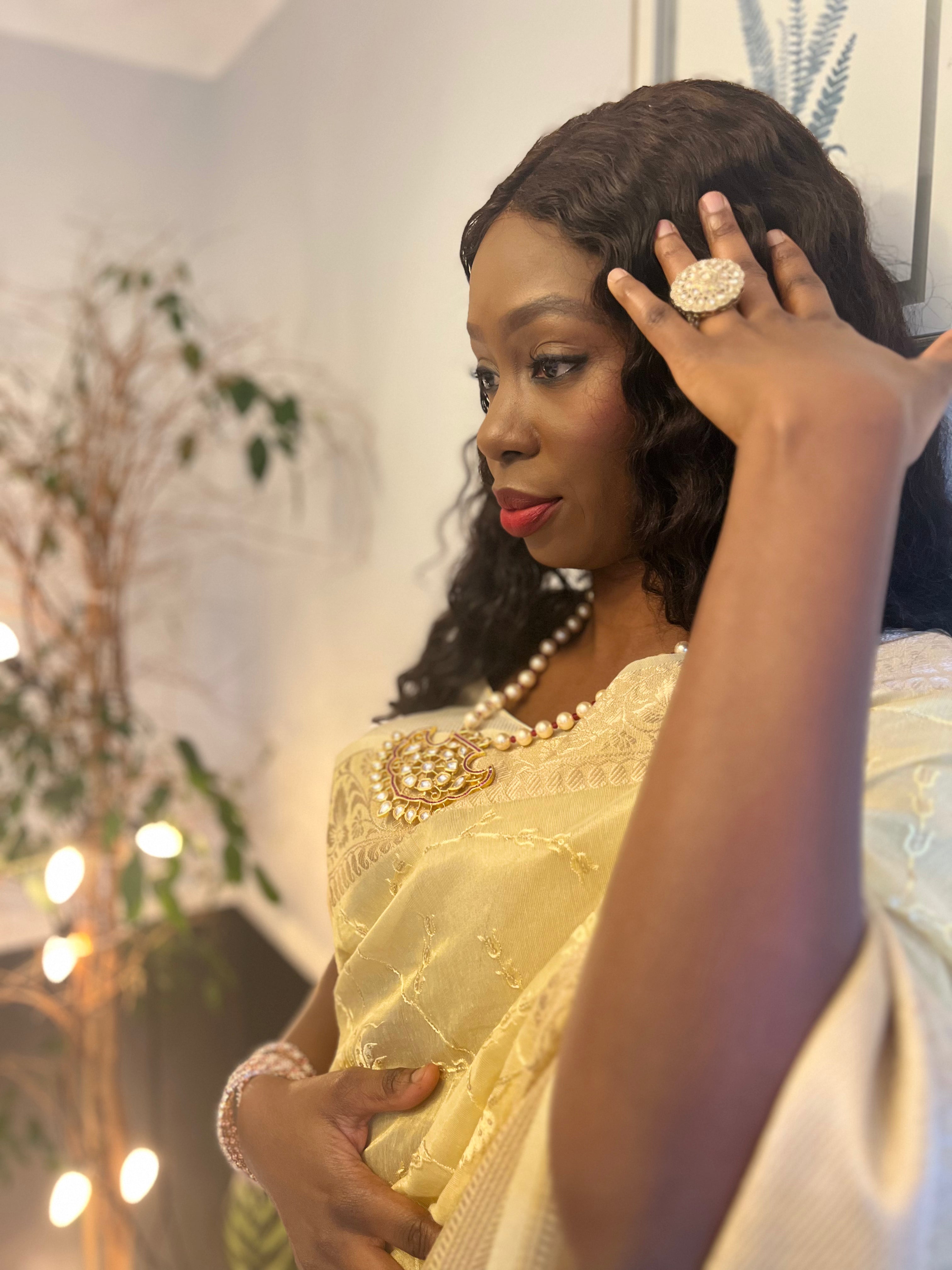 The Lemon Light Chanderi