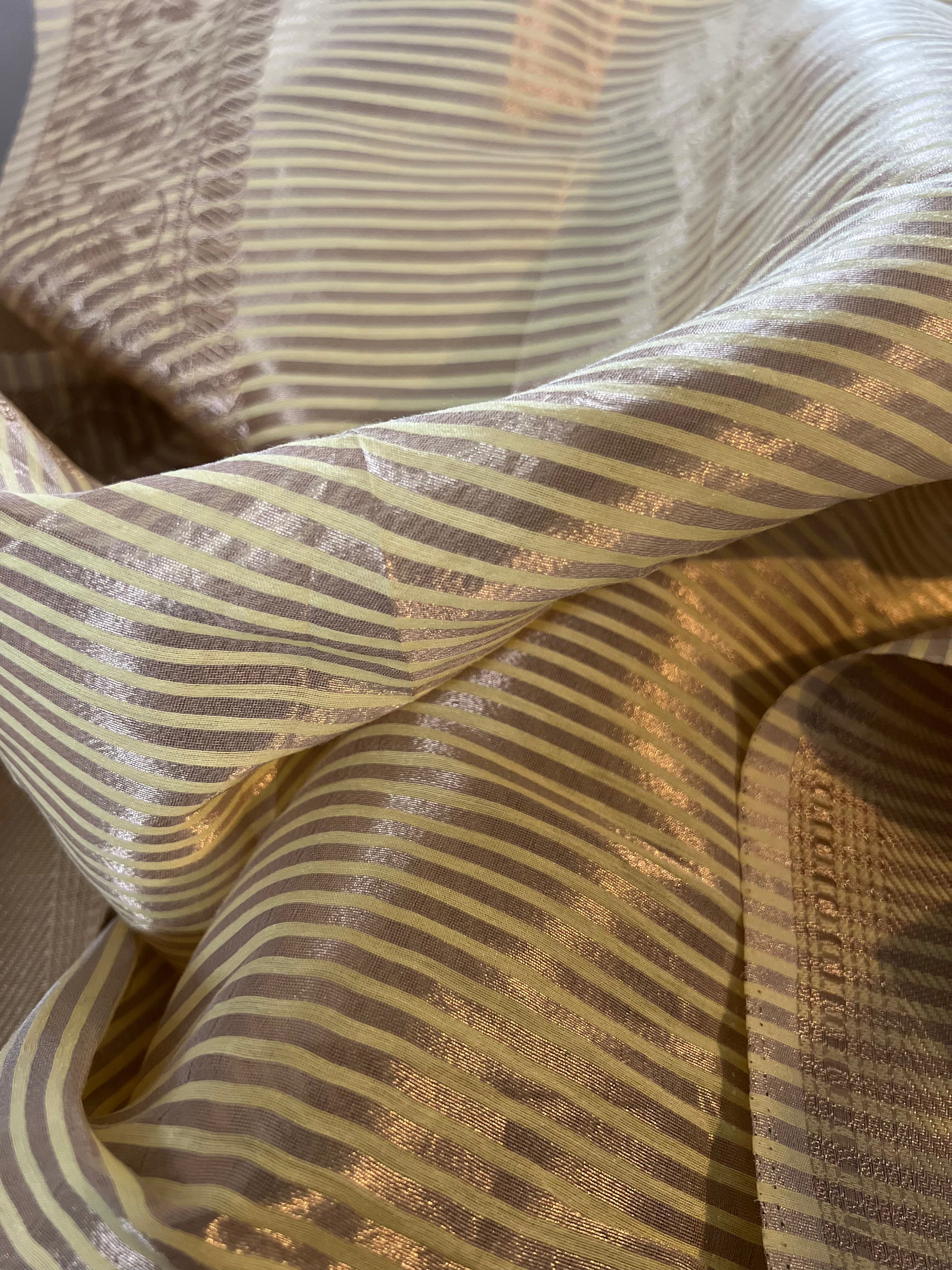 The Lemon Light Chanderi